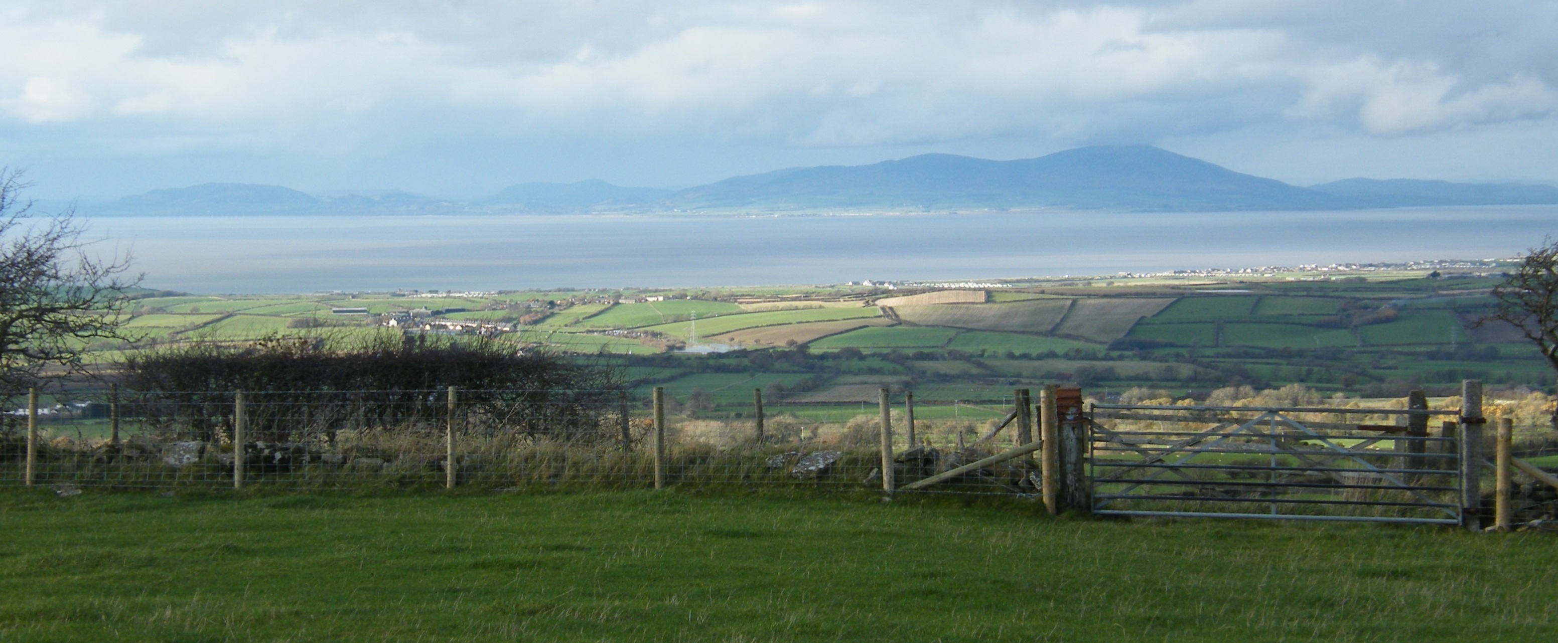 Criffel in Scotland in the distance