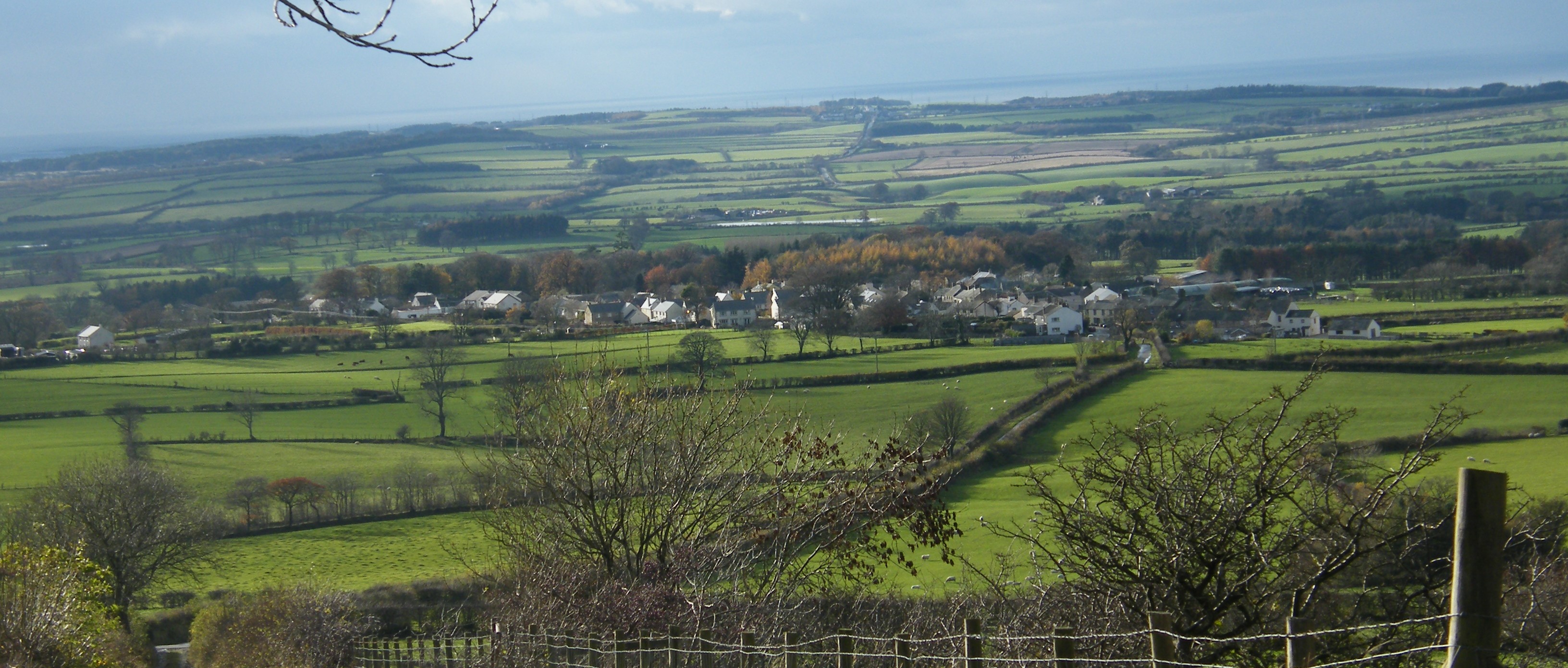 Tallentire Village from the hill